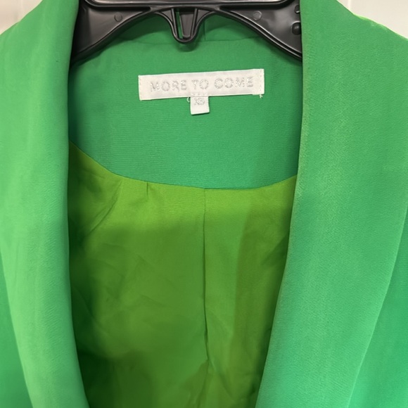 REVOLVE MORE TO COME Halley Blazer Wrap Dress in Green - Picture 6 of 8